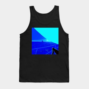 Sailing at the dawn Tank Top